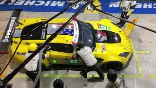 Corvette Racing Brake Change at Le Mans