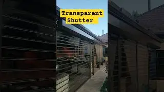 Automatic Transparent Rolling Shutter Door | polycarbonate rolling shutter door manuel