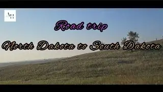 Road Trip Vlog 2 | Countryside roads | Travel vlog | North Dakota to South Dakota | Teluguvlogsusa