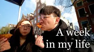 A week in my life | High tea | Local market Groningen | Cleaning | Playing board games