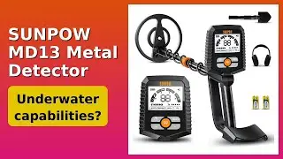 REVIEW (2025): SUNPOW MD13 Metal Detector. Features.