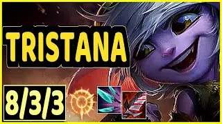 TRISTANA VS TWITCH - 8/3/3 KDA ADC GAMEPLAY
