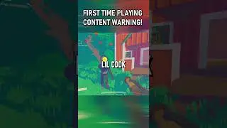 FIRST TIME PLAYING CONTENT WARNING #contentwarning #landfall #landfallgames #peak #blight #clips