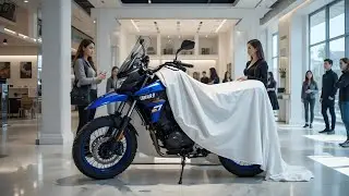 New 2025 Yamaha Lander 250 Dual-Sport Revealed! | Exclusive Bharat Mobility Expo 2025 #yamaha #250cc