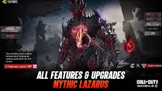 Mythic Lazarus All Features & Upgrades - Color Palettes - MVP Stance - Lootbox CODM - COD Mobile