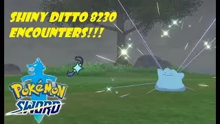 Live Shiny Ditto After 8230 Total Encounters! Pokemon Sword and Shield!