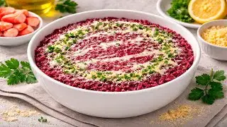 «Нежный слоёный салат с копчёной ноткой  Простой, но очень эффектный»