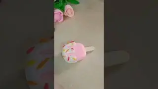 Diy Realstic IceCream With Clay 😋 #shorts #diy #craft #claycraft #superclay #music