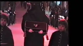 Semana Santa Ferrolana 1997. Sábado Santo. Procesión de la Caridad y El Silencio.