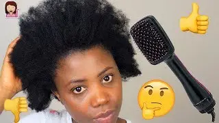 BEST BLOW DRYER FOR 4C NATURAL HAIR? REVLON One-Step Hair Dryer and Styler