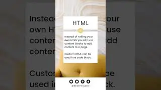 CSS vs HTML vs JavaScript: 60 seconds of #squarespace