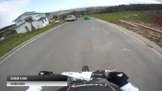 Drift Trike Crash - Azzman VS Jayden - Demon Energy DTWC, Auckland Qualifying 2011