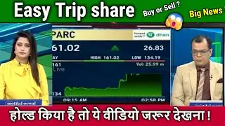 Easy Trip share latest news,hold or sell? Future Analysis,easemytrip share latest news,target 2026