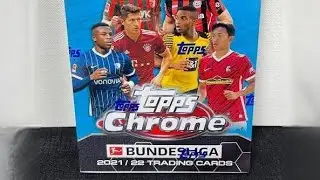 2021-22 Topps Chrome Bundesliga Hobby Box - Round 2