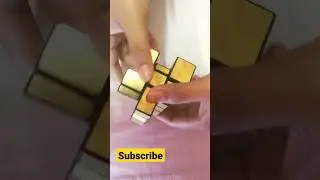 how to make plus d. pattern on mirror c..#cube #shorts #ytshorts *#trending #youtube #video #tricks