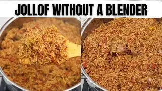We Cooked Jollof Like It&rsquo;s 1999 (No Blender, Just Fire)