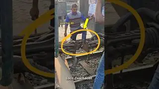 How to joint engine and coach. #train #buffer #shorts
