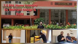Brigade Eldorado, Iridium 1.5 Bhk home interiors by Mokham Design & Build 