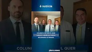 Colunista diz que PL quer lan&ccedil;ar 4 nomes da fam&iacute;lia Bolsonaro ao Senado