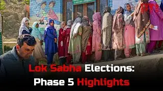 Highlights : Phase 5 of the Lok Sabha Polls records 60.09% voter turnout