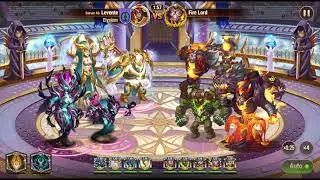 Hero Wars - Fire Lord with only 2 dark and 2 light Titans W1D3