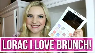 LORAC I LOVE BRUNCH PRO Eyeshadow Palette | Swatches + Product Review