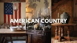 American Country Home Tour ✨ Timeless Interiors Inspired by Trish Johnston Design