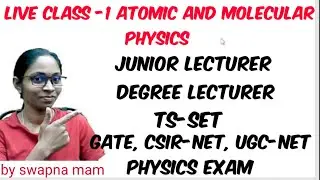 Экзамены по физике JL, DL, AP, TS-SET, GATE, CSIR-NET, UGC-NET для 1 класса ||Экзамен по физике JL и DL