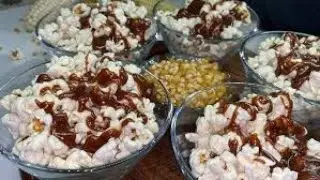 Kokoshka perfekte me karamel 🍿 Vet&euml;m me 3 p&euml;rb&euml;r&euml;s !!!