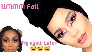 I tried recreating strashme's  makeup look for james charles casting|  Instant Influencer