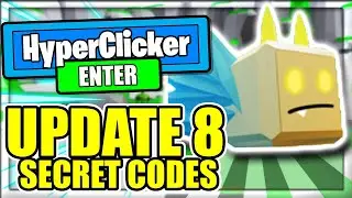 ALL NEW OP *UPDATE 8* CODES! 💫Hyper Clickers Roblox💫