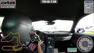 TRAKCAR '16 GT3RS Sebring David Murry 2 laps 2:18's