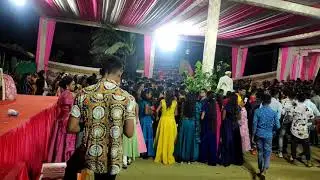 🎷Night marriage Show at Tumb village 🎹|| Tarpu mix Song 🎺🎷|| Girls dance Full Enjoy in Night 😍