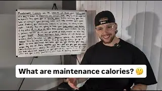 What Are Maintenance Calories?