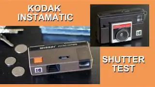110 / 126 Тест затвора камеры Instamatic