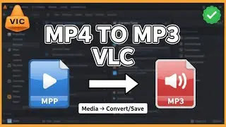 How To Convert MP4 to MP3 Using VLC Media Player (Extract Audio Fast)