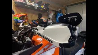 Комплект Rally Motor Arrow, крепление для зеркала Rottweiler