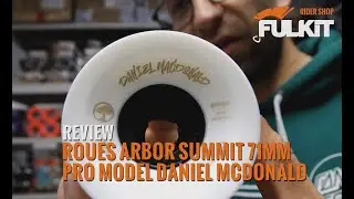Review: Roues Longoard Fast Freeride Arbor Summit 71mm Daniel McDonald