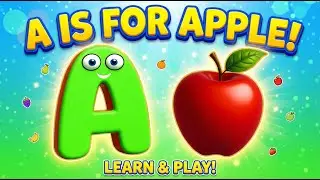 ABC Phonic Song with APPLE as Your First Lesson-ABC Songs, ABCD, Nursery Rhymes, Baby Song