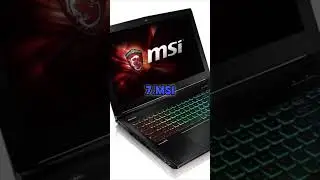 Top 10 LAPTOP Brands In The World In 2024 #tech #shorts #top10 #laptop