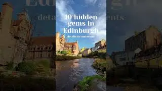 10 hidden gems in Edinburgh (see comments) 🏴󠁧󠁢󠁳󠁣󠁴󠁿 #edinburgh #visitedinburgh