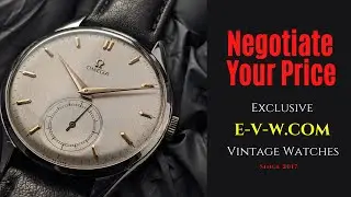 74 Years Old Omega Jumbo 38mm Oversize Ref. 2505 20 / Cal. 265 (30T2) / Vintage 1950