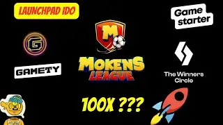 Gamestarter Launchpad - Gamety - Mokens League - The Winners Circle - Token Sale