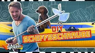Bootsantrieb mit AKKUSCHRAUBER!!!!