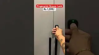 Fingerprint Drawer Lock from Amazon #fingerprint #drawer #lock #amazon #shorts #trending #viral