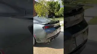 2018 Camaro 2SS NPP Exhaust