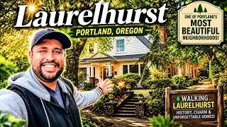 Walking the Laurelhurst Neighborhood in East Portland, Oregon | Laurelhurst Park & Neighborhood