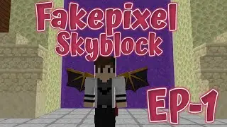 First Day in Fakepixel Skyblock | Ep-1|Minecraft Hindi