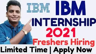 Стажировка в IBM 2021 | Зимняя стажировка в IBM | Набор вне кампуса | Набор новичков в IBM 2021