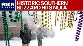 Historic winter storm hits New Orleans | FOX 5 News